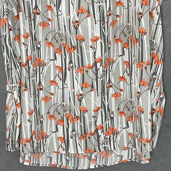 Faded Glory Tank Top Womens 4XL Floral Forest Round Neck Casual Vacation Beach - Picture 5 of 11